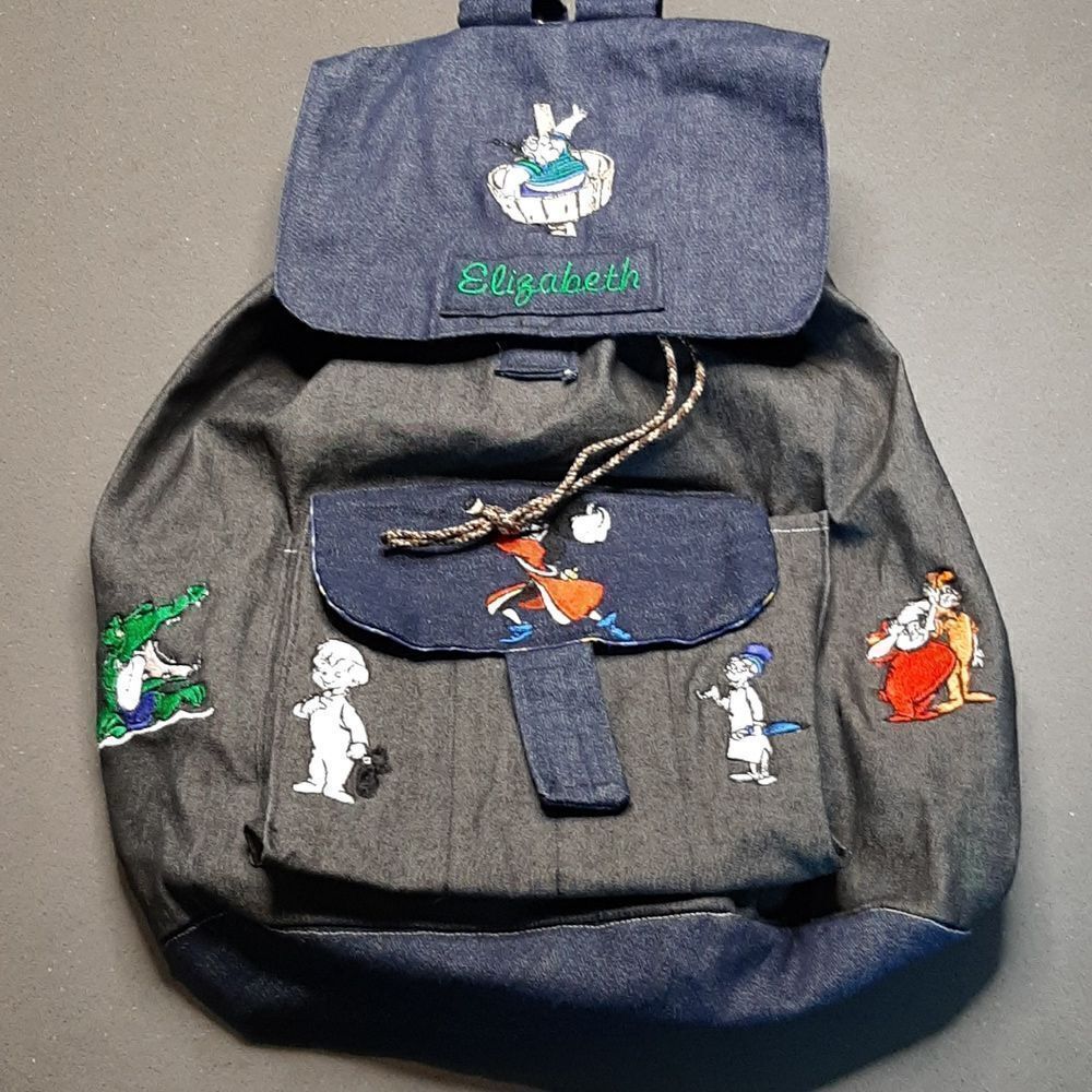 Handmade Backpack for a Special Girl named Elizabeth with Disney Characters